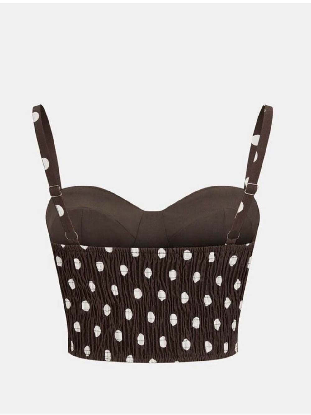 Commense Polka Dot Cami Top & Pants Set - Picture 4 of 7